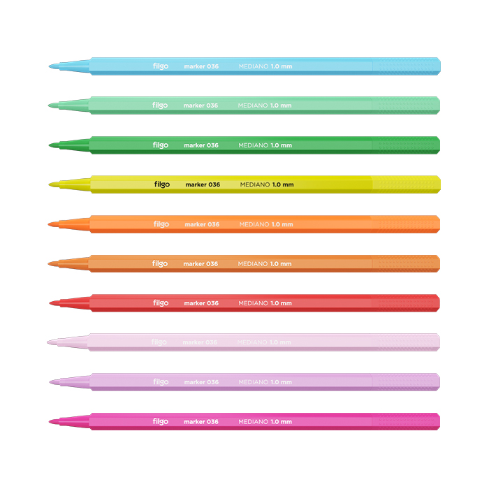 MARCADOR FILGO 036 MARKER X30 SURTIDOS