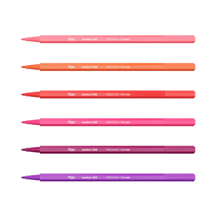 MARCADOR FILGO 036 MARKER X6 PINK UP