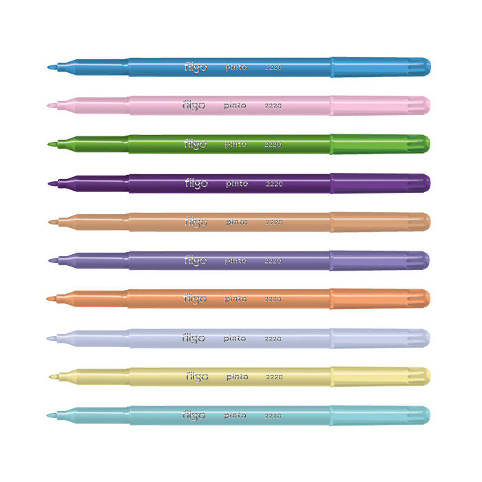 MARCADOR FILGO ESC. CAJA X30 COLORES