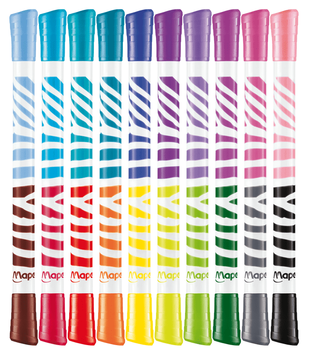 MARCADOR MAPED COLORPEPS DUO X10 847010