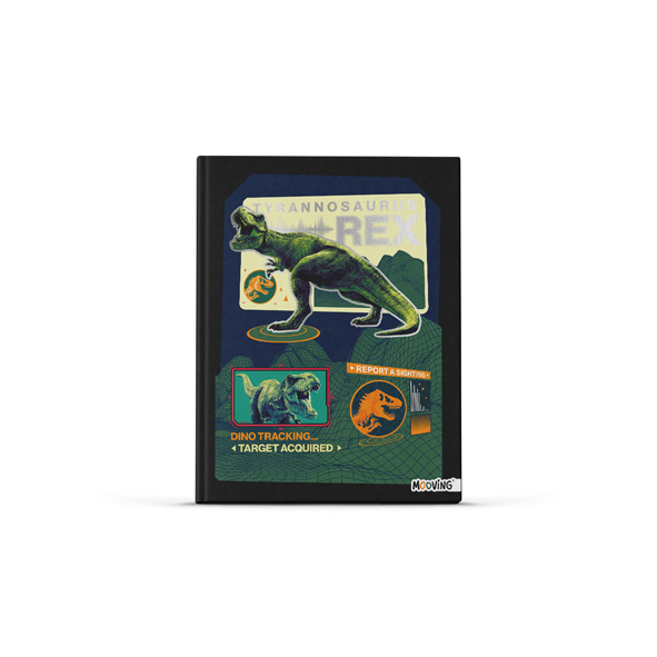 CUADERNO MOOVING 16X21 T/D 48H JURASSIC WORLD