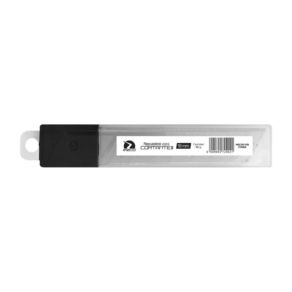 REPUESTO CUTTER EZCO 18MM X10