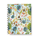 CUADERNO ARTE NINFA 16X21 80H RAYADO TAPA SEMI RIGIDA