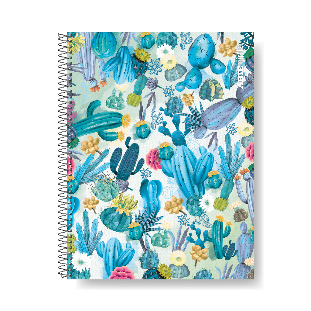 CUADERNO ARTE NINFA 16X21 80H RAYADO TAPA SEMI RIGIDA