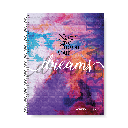 CUADERNO ARTE MOTIVATION 22X29.7 80H RAYADO TAPA SEMI RIGIDA