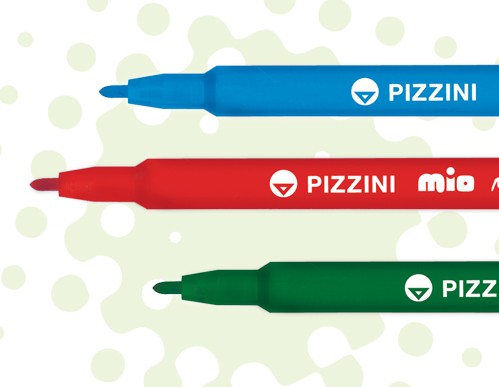 MARCADOR PIZZINI MIO ESCOLAR X 10