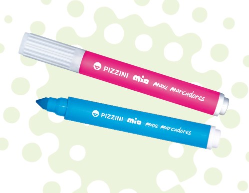 MARCADOR PIZZINI MIO MAXI X 10