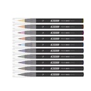 MARCADOR EZCO BRUSH X 10 SURTIDO