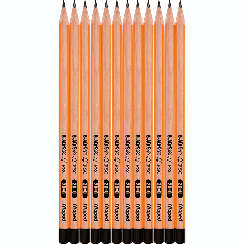 LAPIZ GRAFITO MAPED B X12