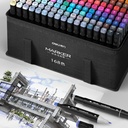MARCADOR DELI SKETCH BOX DOBLE PUNTA X168