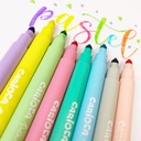 MARCADOR CARIOCA PASTEL X 8