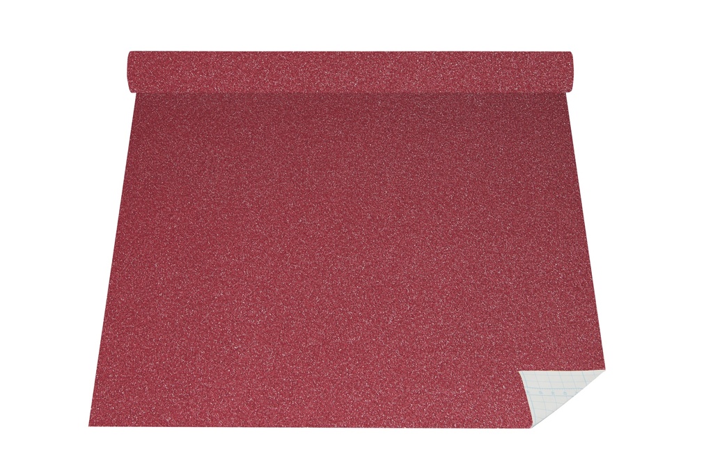 ROLLO ADH.LAMA X3M GLITTER ROJO