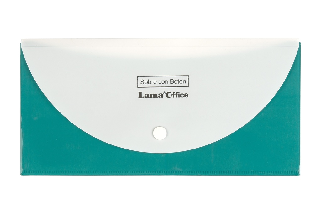 SOBRE LAMA C/BOTON B6 AZUL-VERDE X12