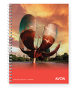 CUADERNO AVON C/ESPIRAL 22X29 84H CUADRICULADO