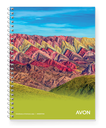 CUADERNO AVON C/ESPIRAL 22X29 84H RAYADO