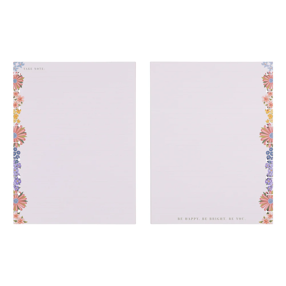 REPUESTO P/CUADERNO HAPPY FLORES 40H RAYADO PUNTEADO