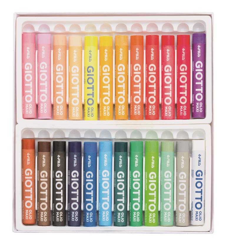 CRAYONES GIOTTO AL OLEO 24 COLORES
