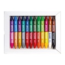 CRAYONES GIOTTO CERA BICOLOR X 12