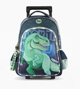 MOCHILA FOOTY C/CARRO DINOSAURIO
