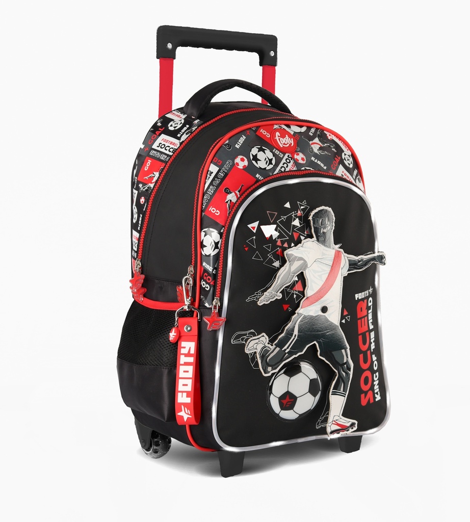 MOCHILA FOOTY C/CARRO 18'' DINAMIC C/LUZ