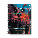 CUADERNO ARTE GLITCH 22X29.7 80H RAYADO TAPA SEMI RIGIDA