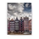 CUADERNO AMERICA TERRA 22X29.5 X80H CUADRICULADO