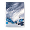 CUADERNO AMERICA TERRA 22X29.5 X80H RAYADO