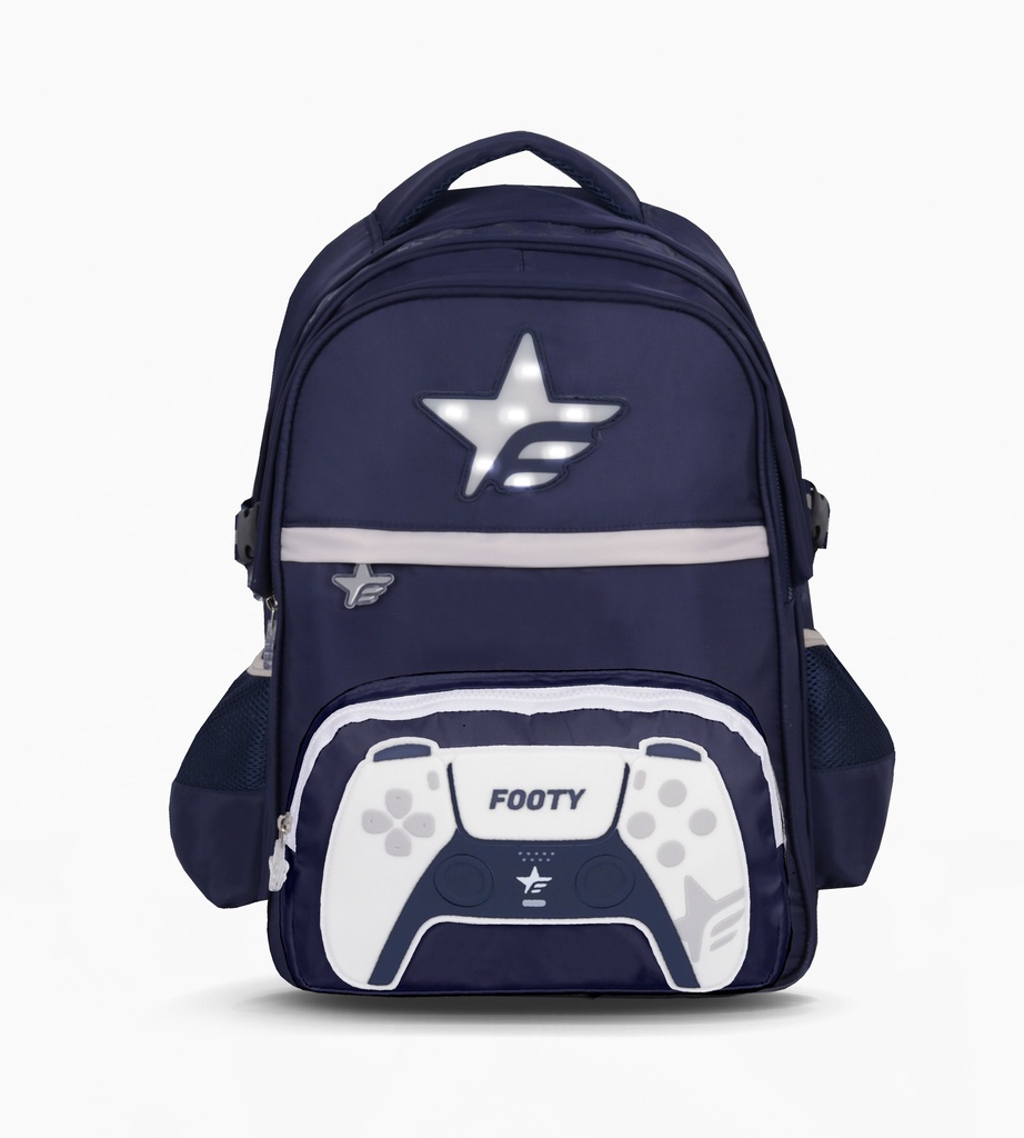 MOCHILA FOOTY ESPALDA 18"  CON LED JOYSTICK