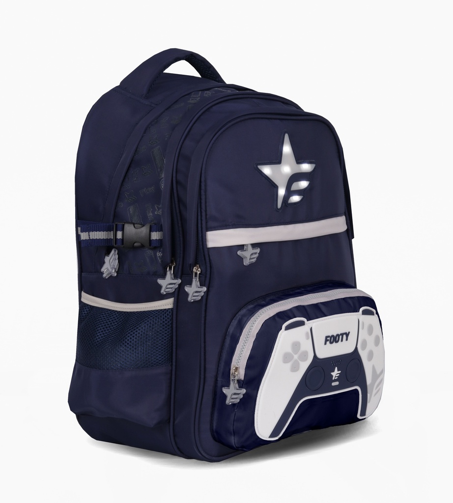 MOCHILA FOOTY ESPALDA 18"  CON LED JOYSTICK