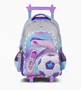 MOCHILA FOOTY C/CARRO 18'' GIRLS SOCCER C/LUZ