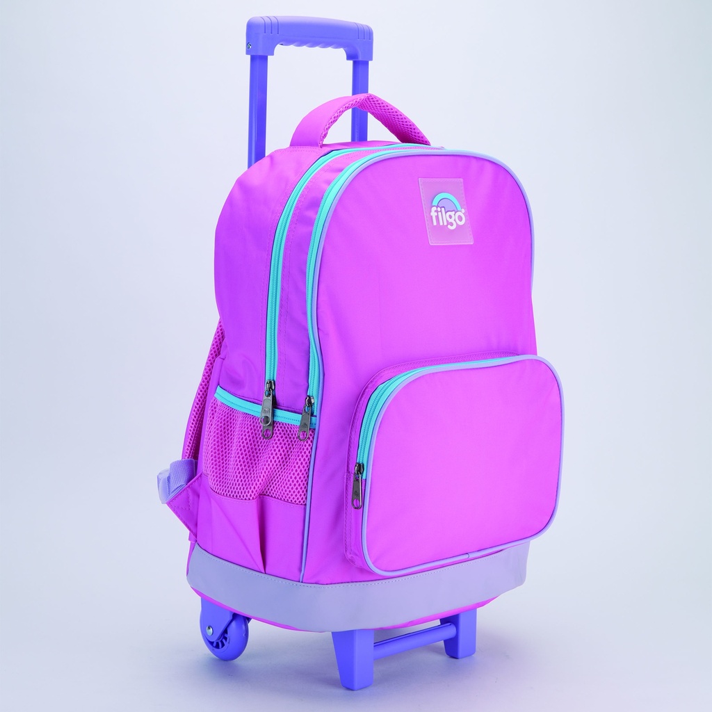MOCHILA FILGO C/CARRO 18'' STARPAK FUCSIA
