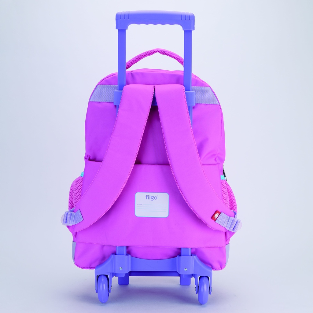 MOCHILA FILGO C/CARRO 18'' STARPAK FUCSIA