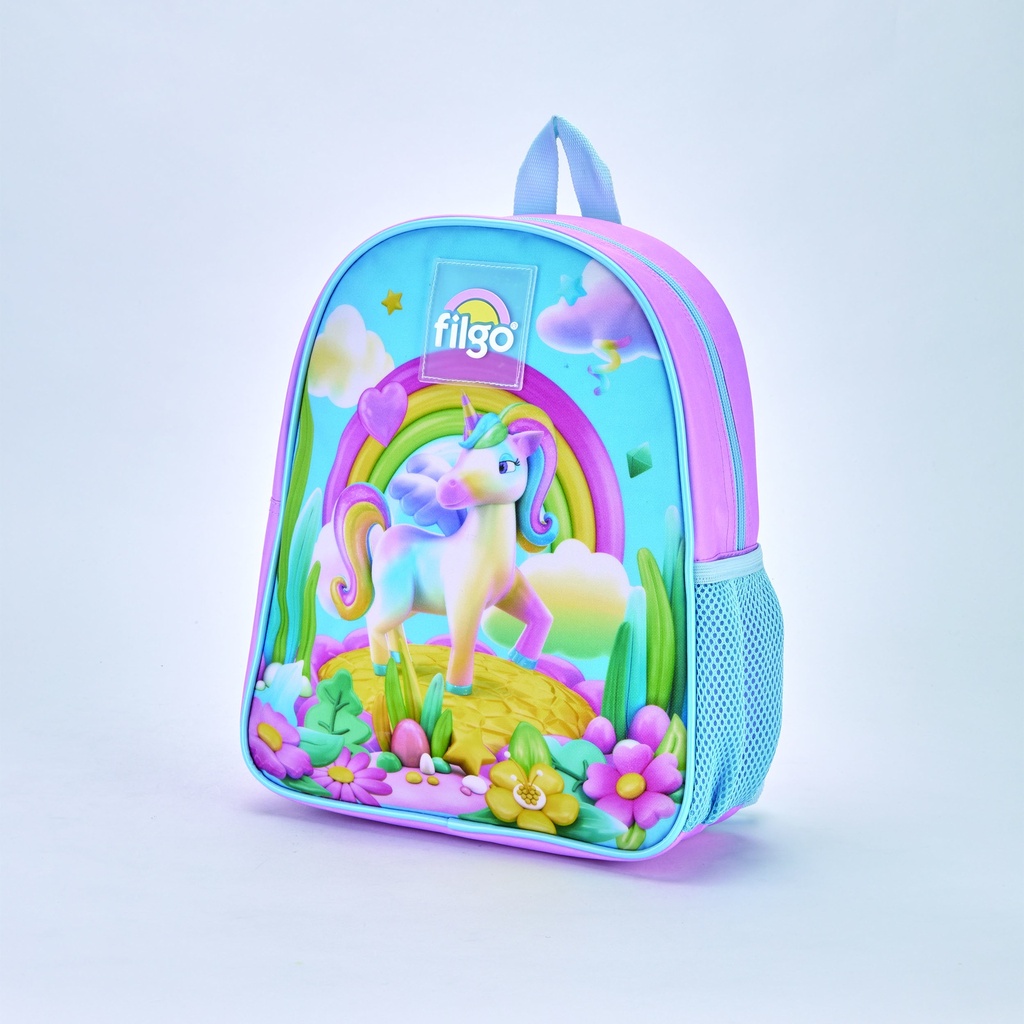 MOCHILA FILGO ESPALDA 12'' MINIPAK UNICORNIO