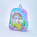 MOCHILA FILGO ESPALDA 12'' MINIPAK UNICORNIO