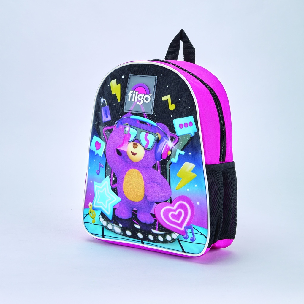 MOCHILA FILGO ESPALDA 12'' MINIPAK OSITO