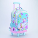 MOCHILA FILGO C/CARRO 18'' 3D UNICORNIO