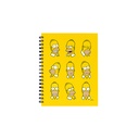 CUADERNO MOOVING 16X21 T/D C/ESP 80H SIMPSONS