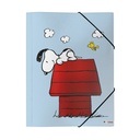 CARPETA 3 SOLAPAS OFICIO MOOVING SNOOPY