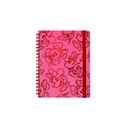 LIBRETA MOOVING A5 C/ELASTICO RAYADA MINNIE