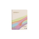 CUADERNO MOOVING 16X21 T/F COSIDO 48H PASTEL