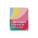 CUADERNO MOOVING 19.5X24 T/D 48H RAINBOW
