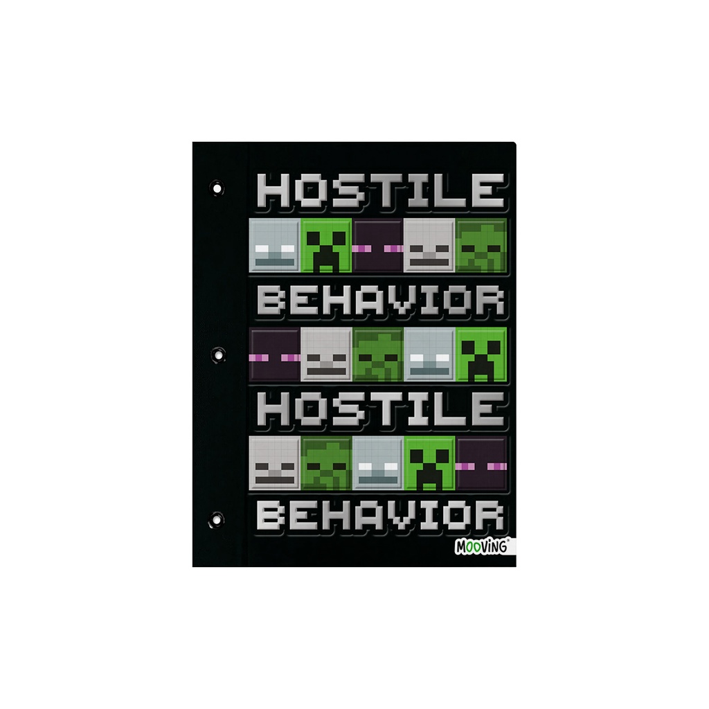 CARPETA 2 TAPAS Nº3 MOOVING MINECRAFT