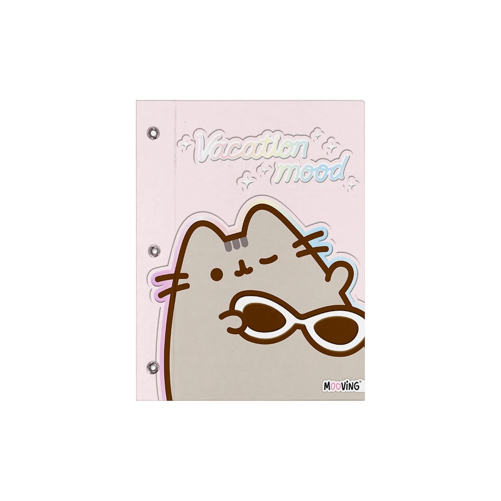 CARPETA 2 TAPAS Nº3 MOOVING PUSHEEN