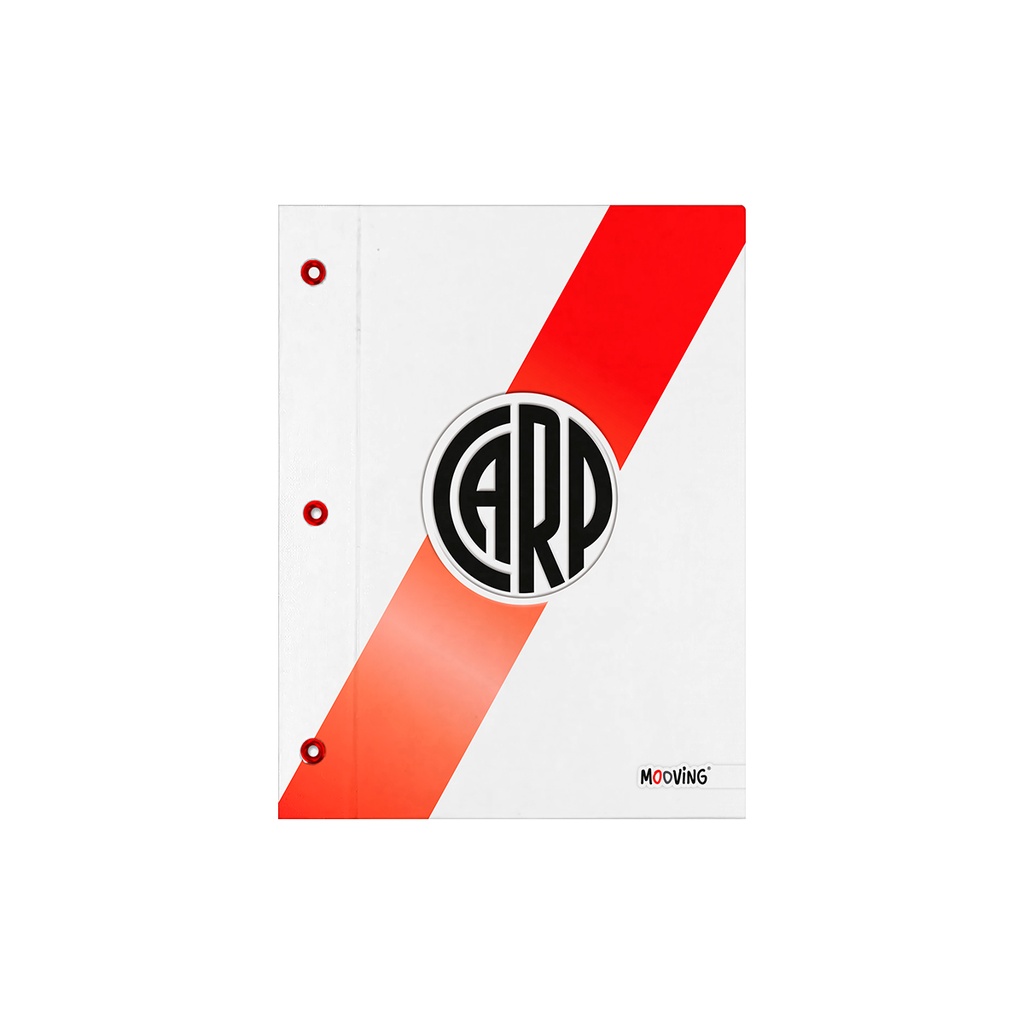 CARPETA 2 TAPAS Nº3 MOOVING RIVER PLATE
