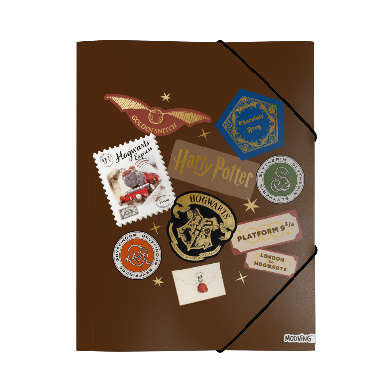 CARPETA 3 SOLAPAS OFICIO MOOVING HARRY POTTER