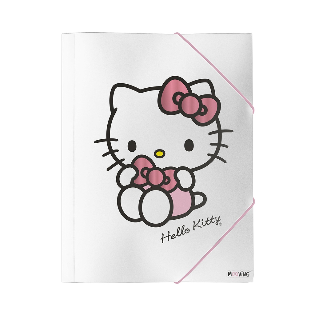 CARPETA 3 SOLAPAS OFICIO MOOVING HELLO KITTY