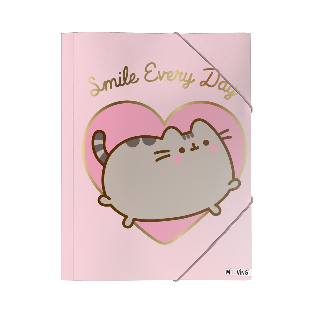 CARPETA 3 SOLAPAS OFICIO MOOVING PUSHEEN