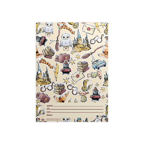CUADERNO MOOVING 16X21 T/F 48H HARRY POTTER