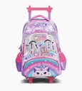 MOCHILA FOOTY C/CARRO 18'' MAKE UP C/LUZ