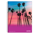 CUAD.AVON C/ESPIRAL 22X29 84H CUADRICULADO